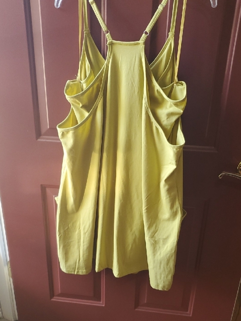 Arabess Lime Green Double Strap  Jumpsuit Romper XXL - Picture 7 of 8